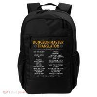 Dungeon Master Translator Funny Backpack thumb 0