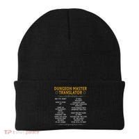 Dungeon Master Translator Funny Beanie thumb 0