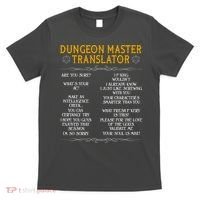 Dungeon Master Translator Funny T-Shirt thumb 0