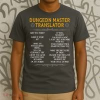 Dungeon Master Translator Funny T-Shirt thumb 3