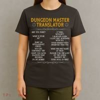 Dungeon Master Translator Funny T-Shirt thumb 4