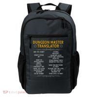 Dungeon Master Translator Funny Backpack thumb 0
