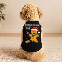 DonT Make This Ginger Snap Redhead Funny Christmas Doggie Tank thumb 2