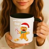 DonT Make This Ginger Snap Redhead Funny Christmas Coffee Mug thumb 3