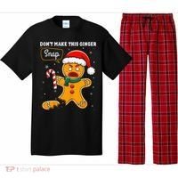 DonT Make This Ginger Snap Redhead Funny Christmas Pajama Set thumb 0