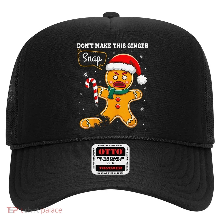 DonT Make This Ginger Snap Redhead Funny Christmas Hat
