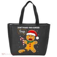 DonT Make This Ginger Snap Redhead Funny Christmas Tote Bag thumb 0