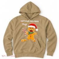 DonT Make This Ginger Snap Redhead Funny Christmas Hoodie thumb 0