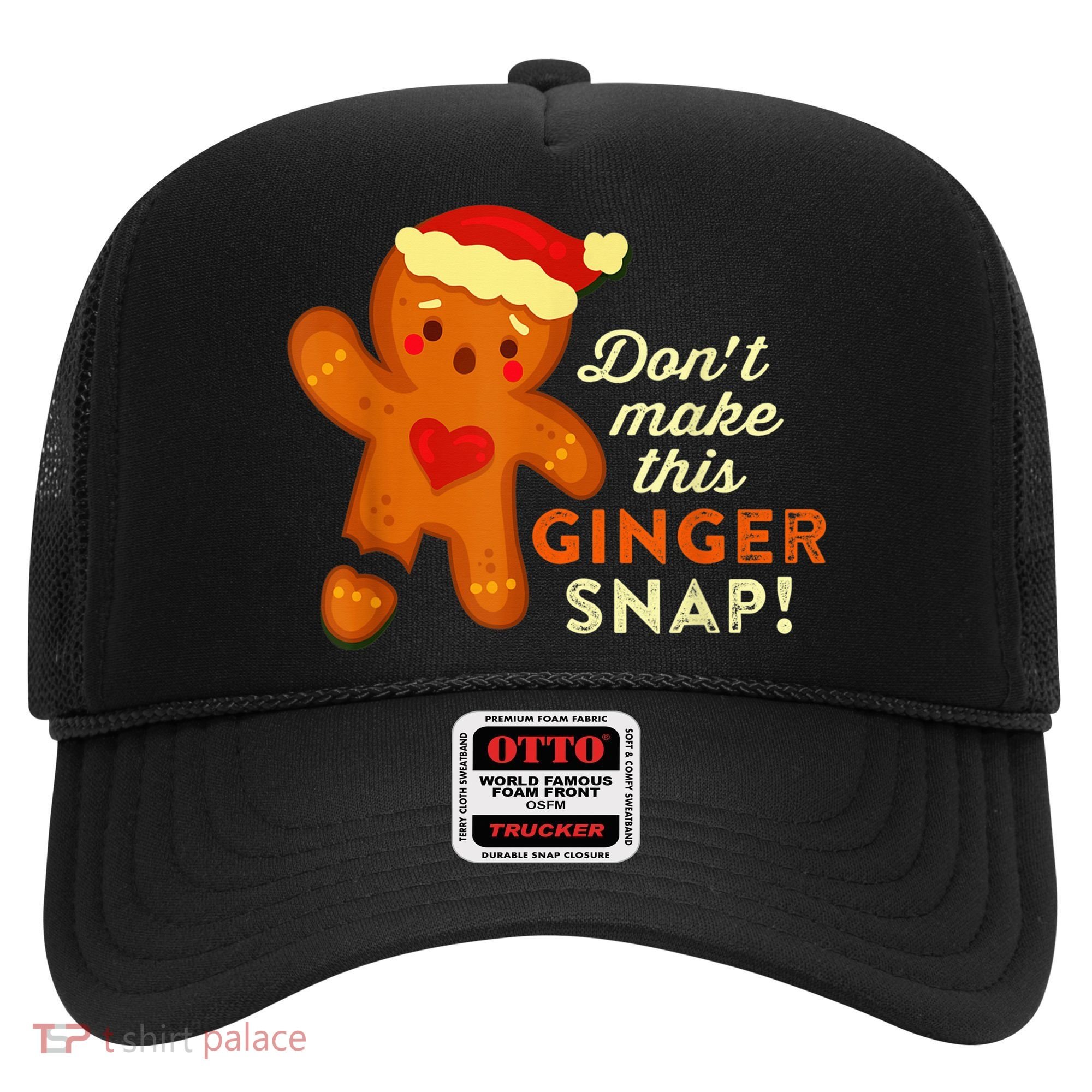 Don't Make This Ginger Snap Funny Redhead Hot Temper Saying Hat