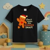 Don't Make This Ginger Snap Funny Redhead Hot Temper Saying Toddler T-Shirt thumb 3
