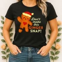 Don't Make This Ginger Snap Funny Redhead Hot Temper Saying Women's T-Shirt thumb 2