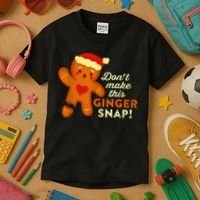Don't Make This Ginger Snap Funny Redhead Hot Temper Saying Kids T-Shirt thumb 3