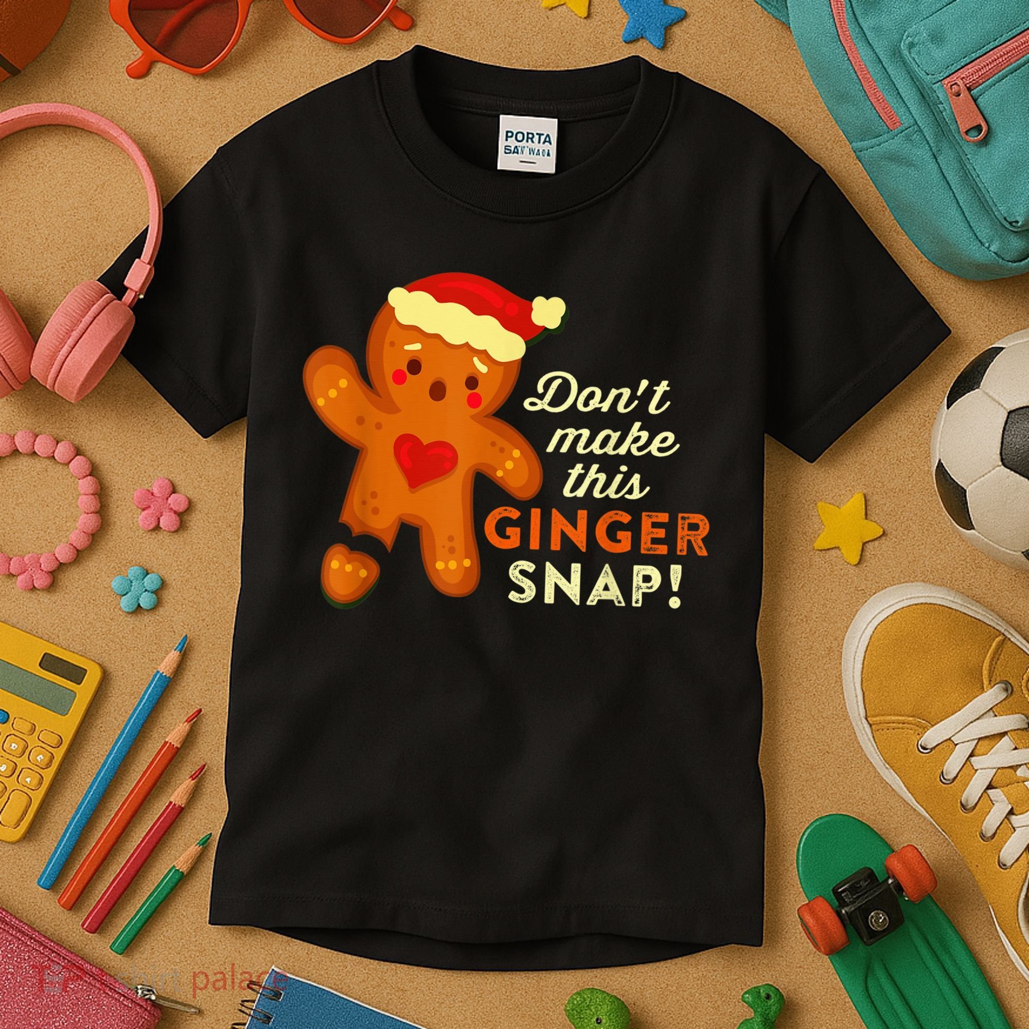 Don't Make This Ginger Snap Funny Redhead Hot Temper Saying Kids T-Shirt