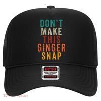 Don't Make This Ginger Snap Funny Readhead Hat thumb 0
