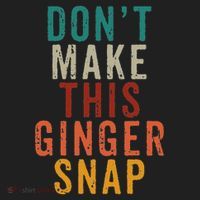 Don't Make This Ginger Snap Funny Readhead Hat thumb 2