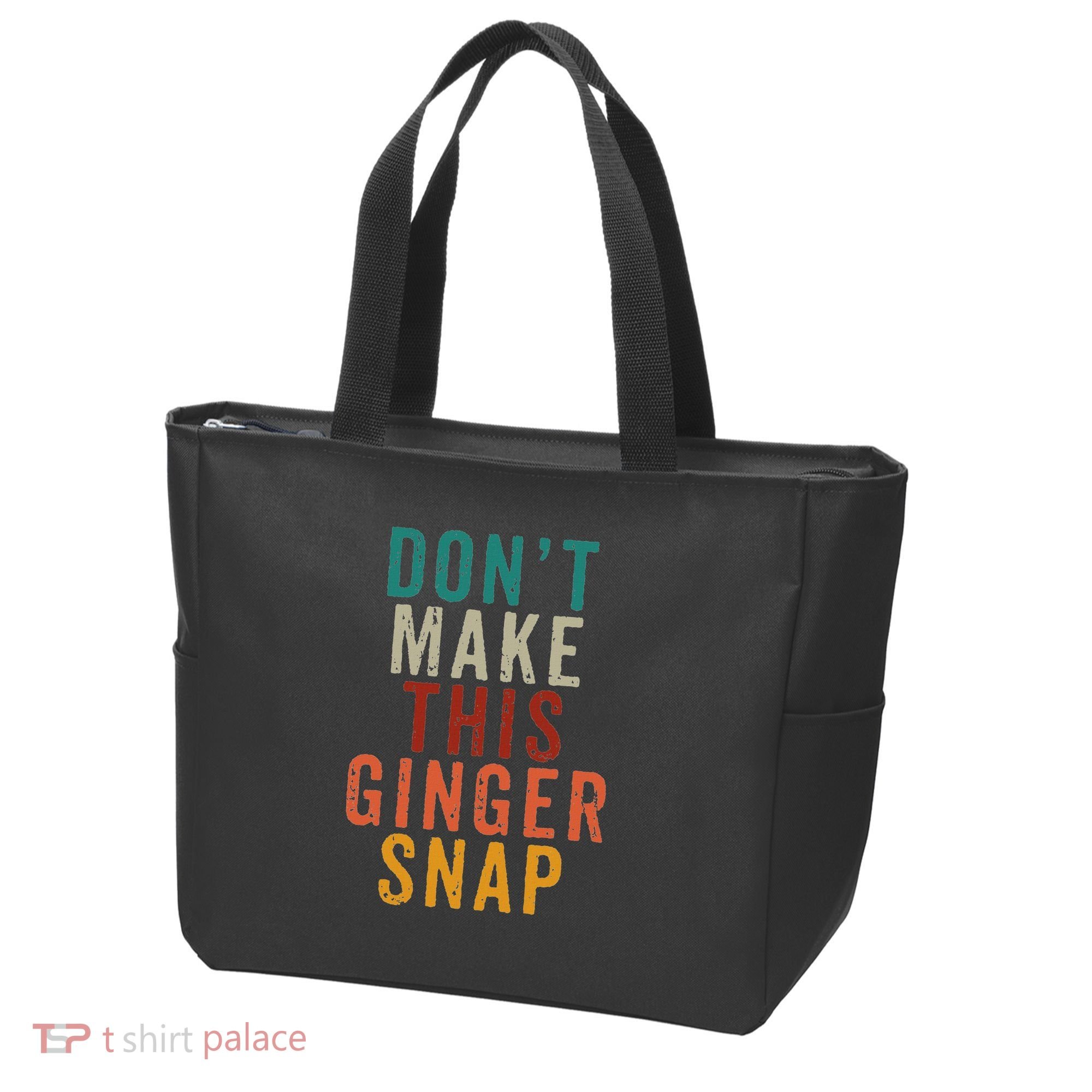 Don't Make This Ginger Snap Funny Readhead Tote Bag