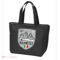 Dolomites Mountain Tre Cime Italy Emblem Tote Bag thumb 3
