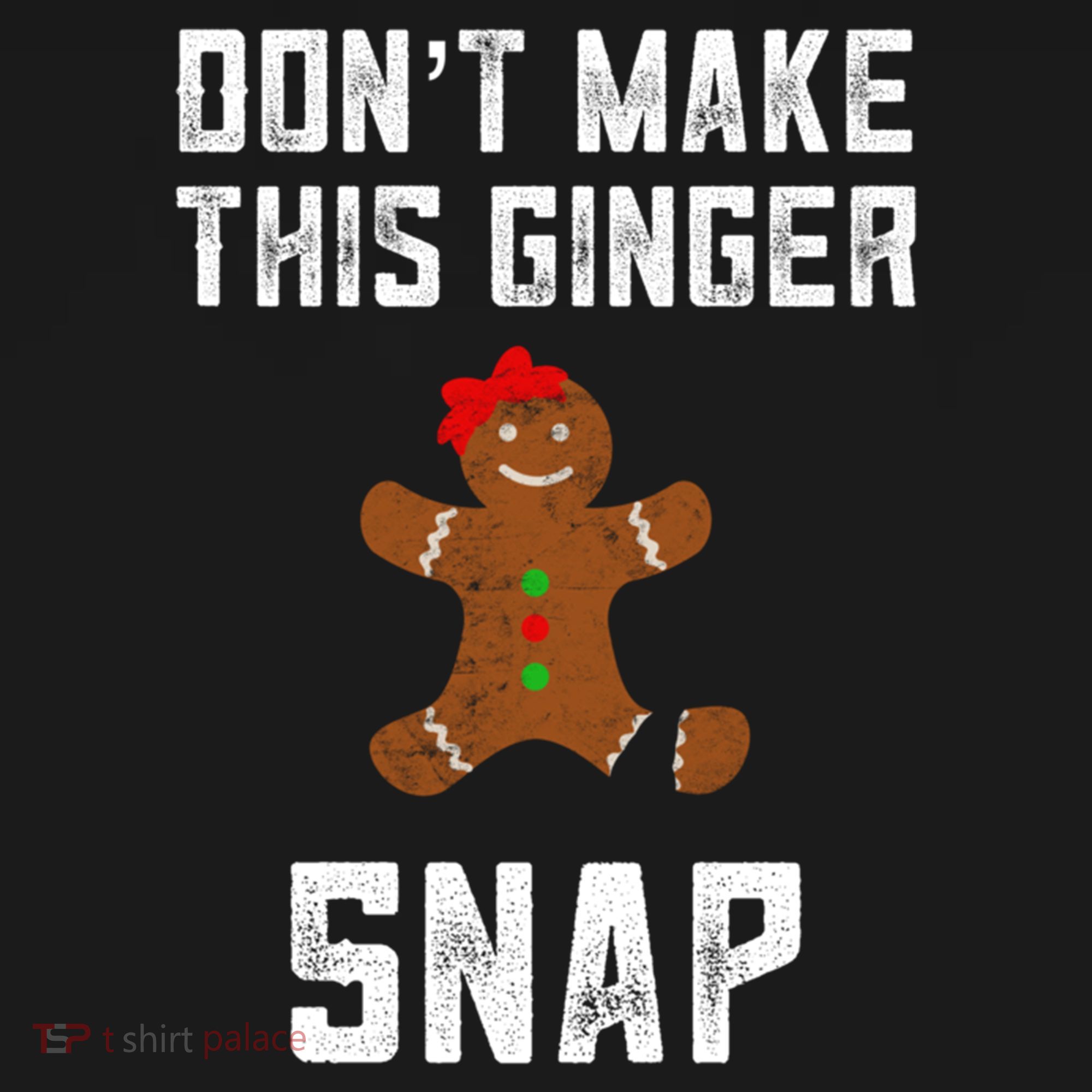 DonT Make This Ginger Snap Christmas Funny Redhead Gingers Gift Pajama Set