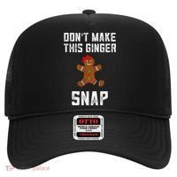 DonT Make This Ginger Snap Christmas Funny Redhead Gingers Gift Hat thumb 0