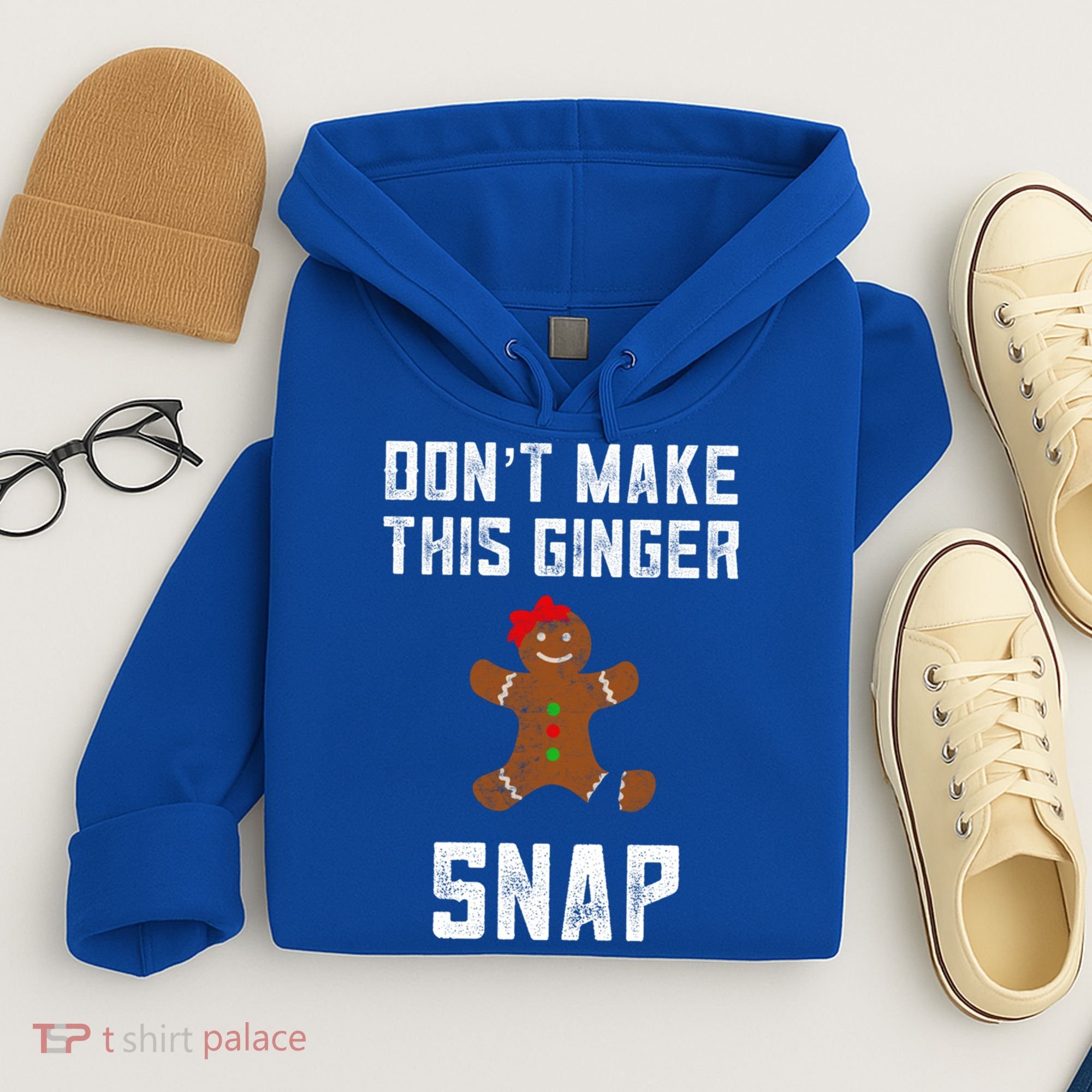 DonT Make This Ginger Snap Christmas Funny Redhead Gingers Gift Hoodie