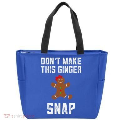 DonT Make This Ginger Snap Christmas Funny Redhead Gingers Gift Tote Bag