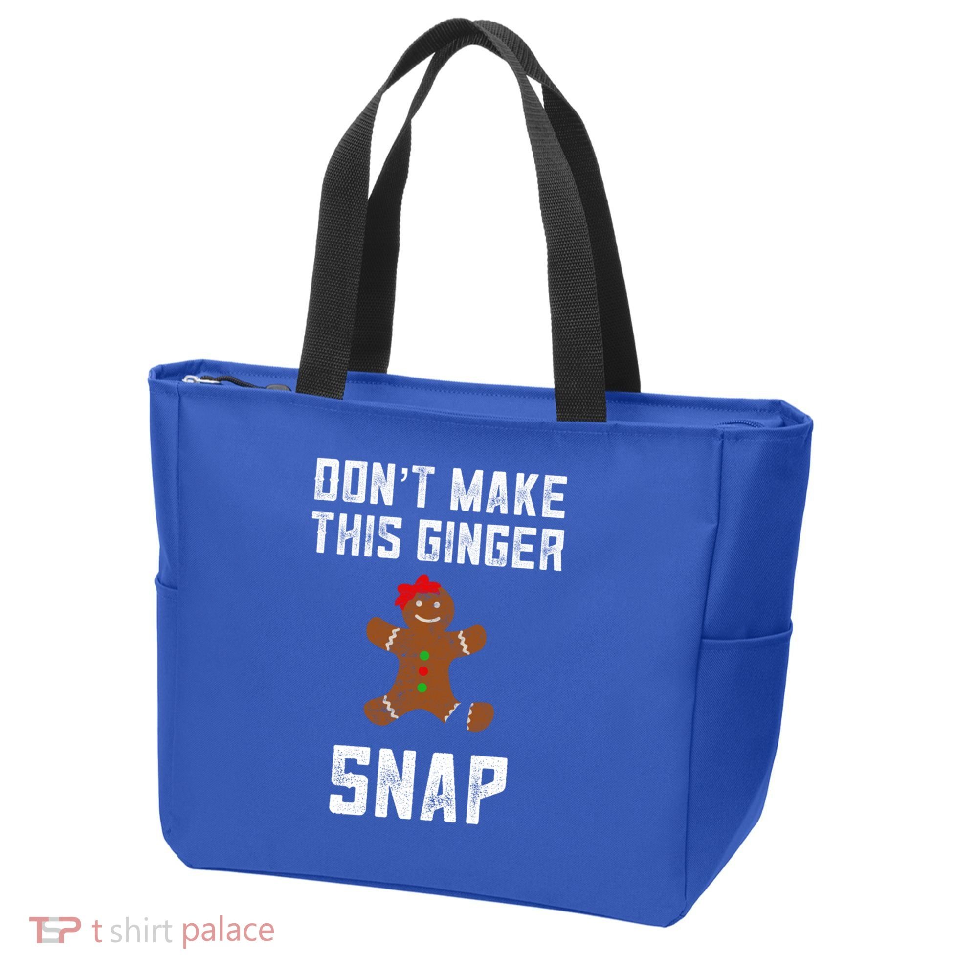 DonT Make This Ginger Snap Christmas Funny Redhead Gingers Gift Tote Bag