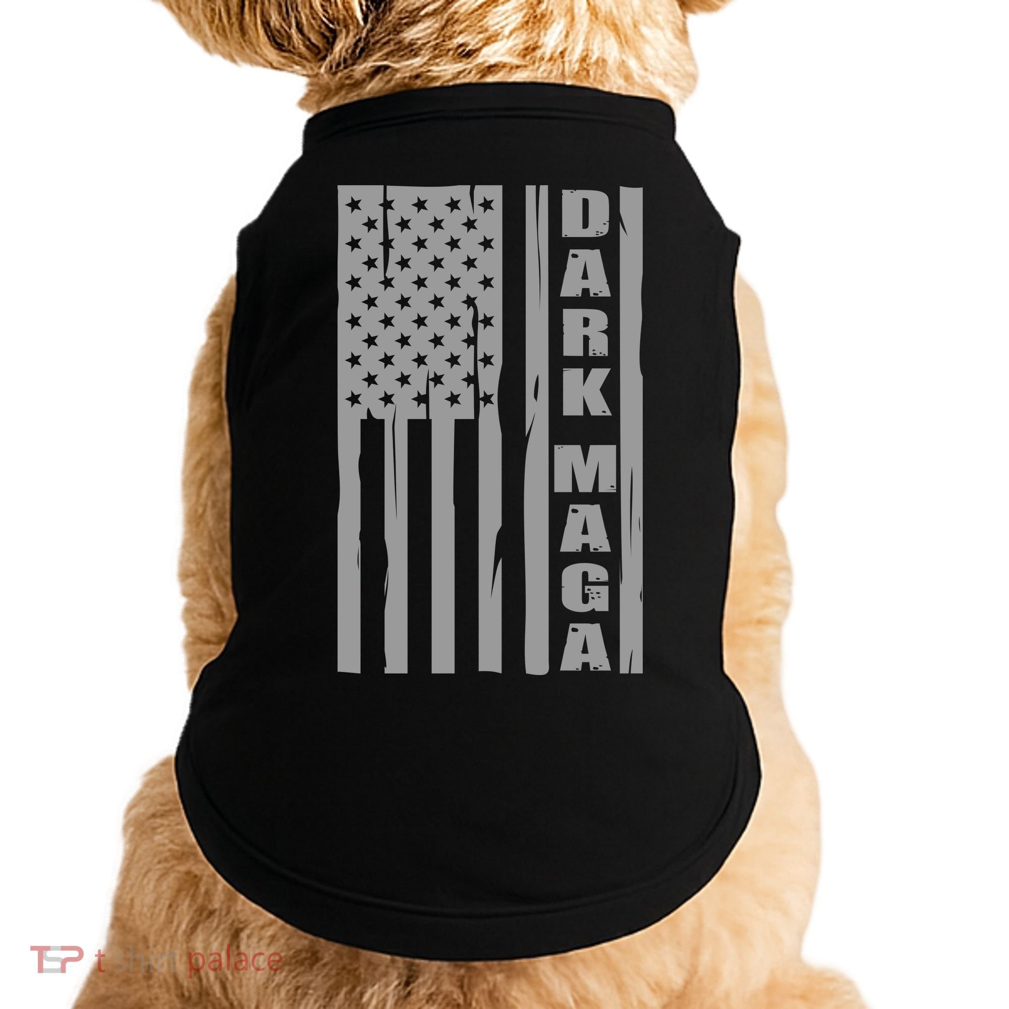 Dark Maga Trump 2024 Doggie Tank