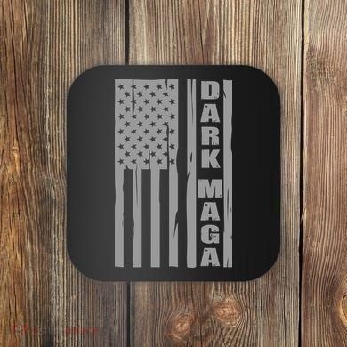 Dark Maga Trump 2024 Coaster