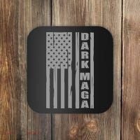 Dark Maga Trump 2024 Coaster thumb 0