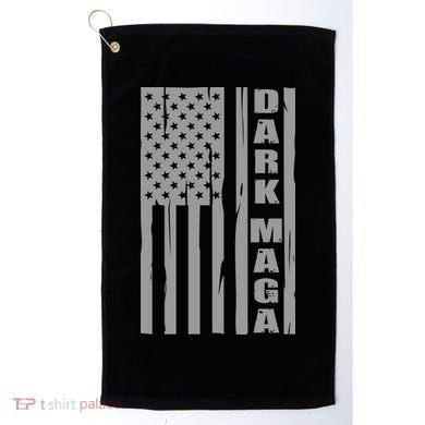 Dark Maga Trump 2024 Golf Towel