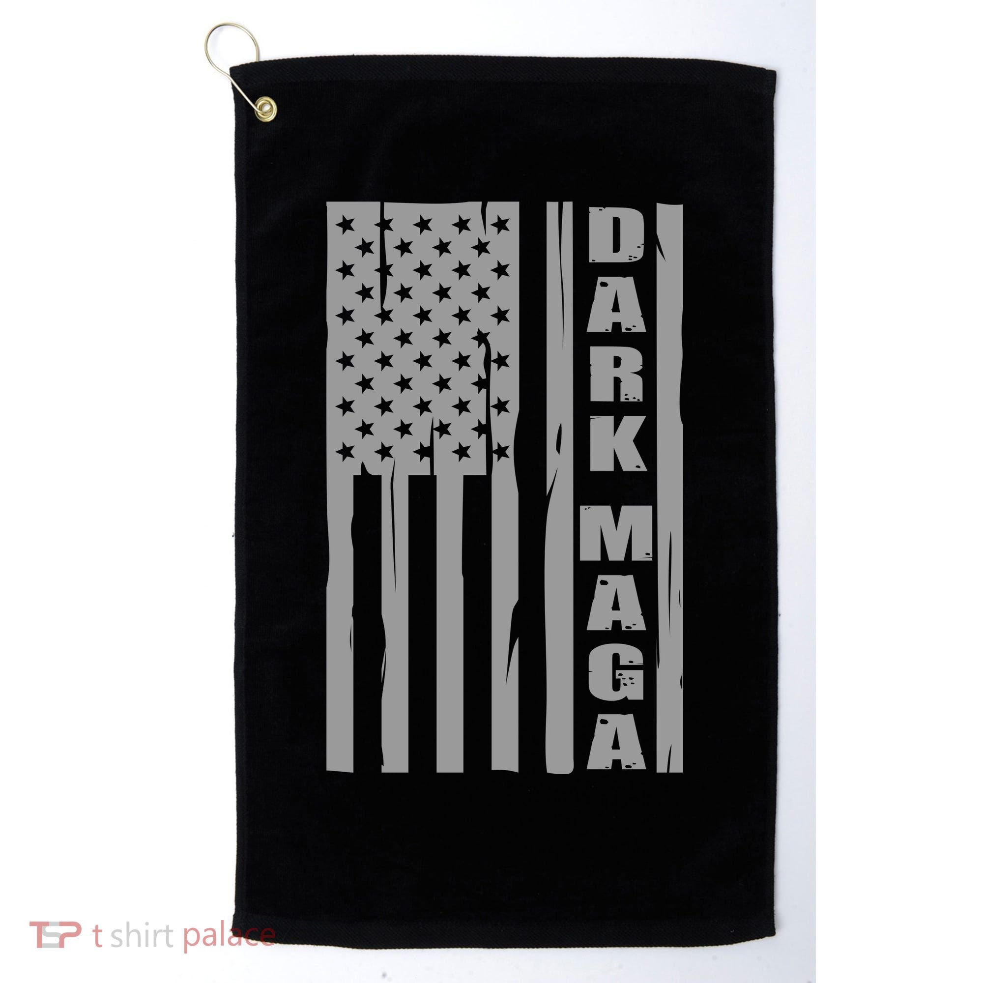 Dark Maga Trump 2024 Golf Towel