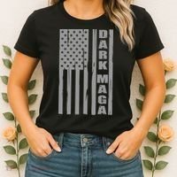 Dark Maga Trump 2024 Women's T-Shirt thumb 2