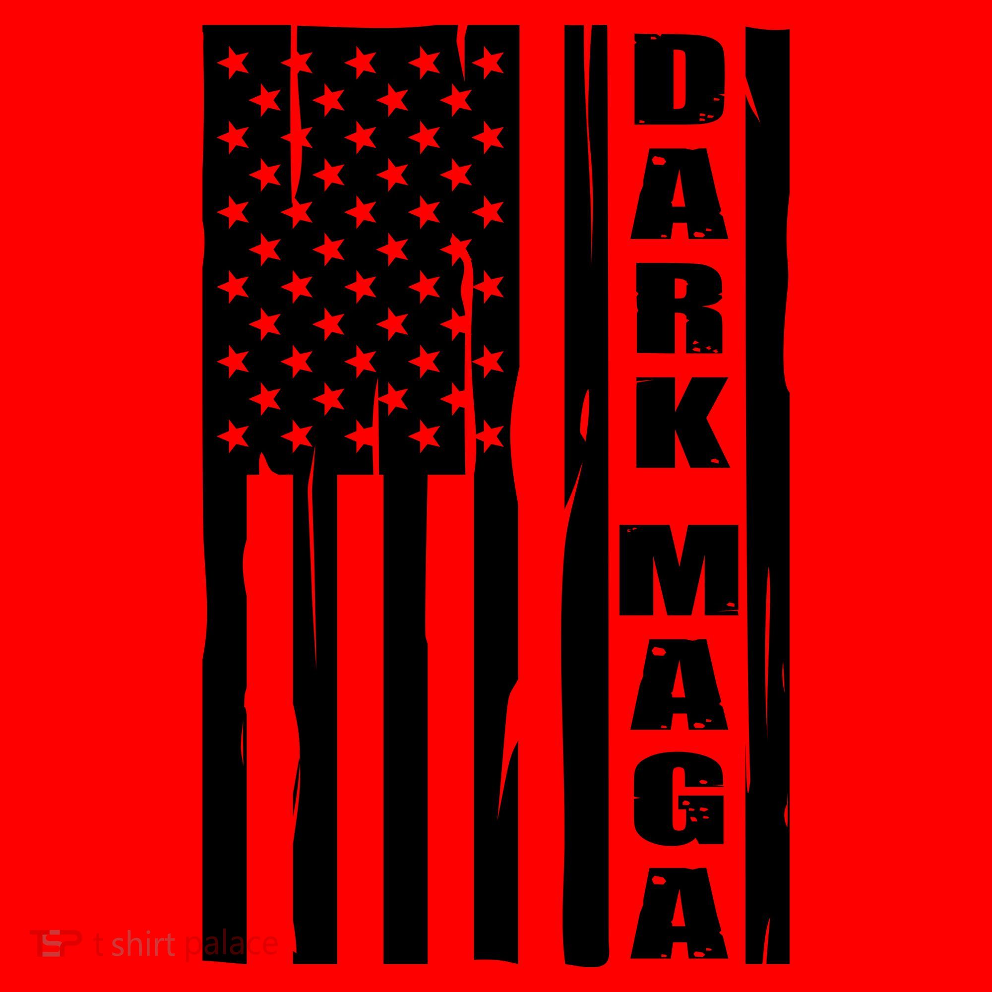 Dark Maga Trump 2024 Santa Hat
