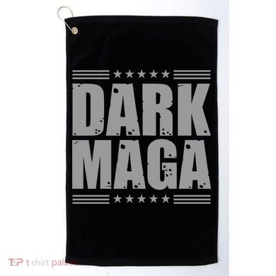 Dark Maga Trump 2024 Golf Towel