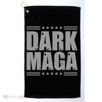 Dark Maga Trump 2024 Golf Towel thumb 0