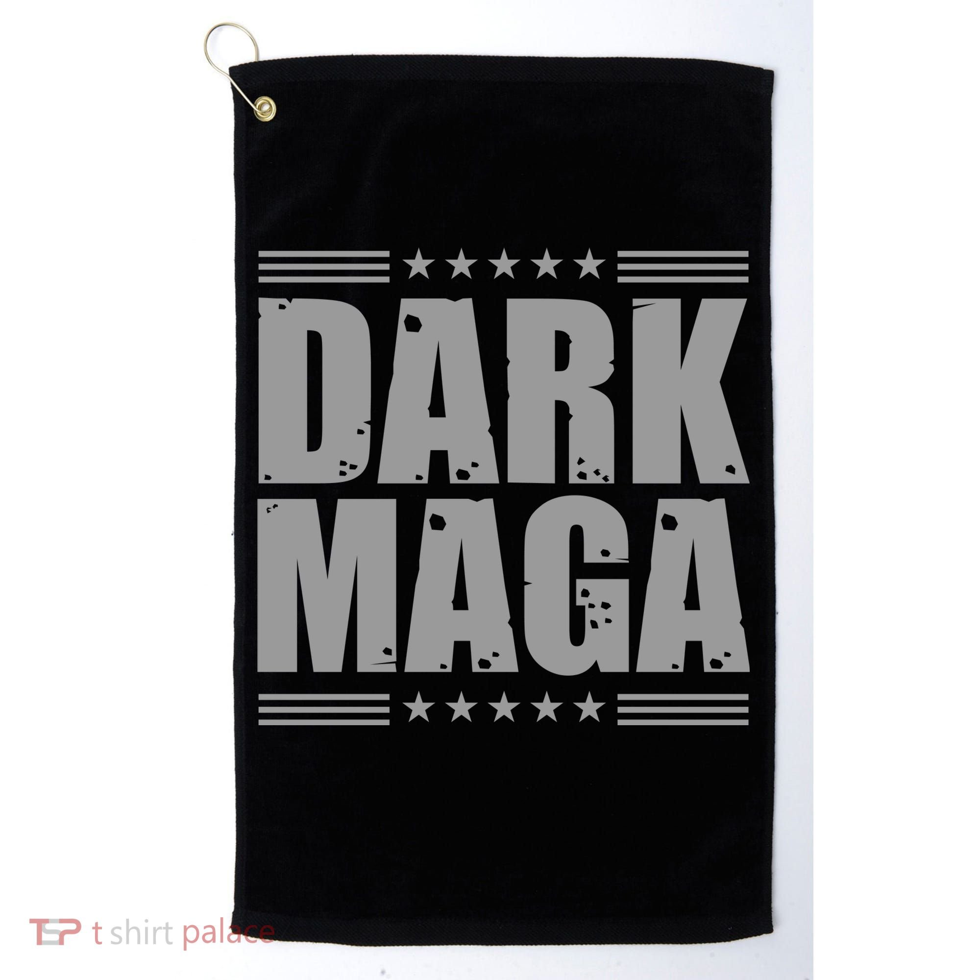 Dark Maga Trump 2024 Golf Towel