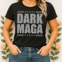 Dark Maga Trump 2024 Women's T-Shirt thumb 2