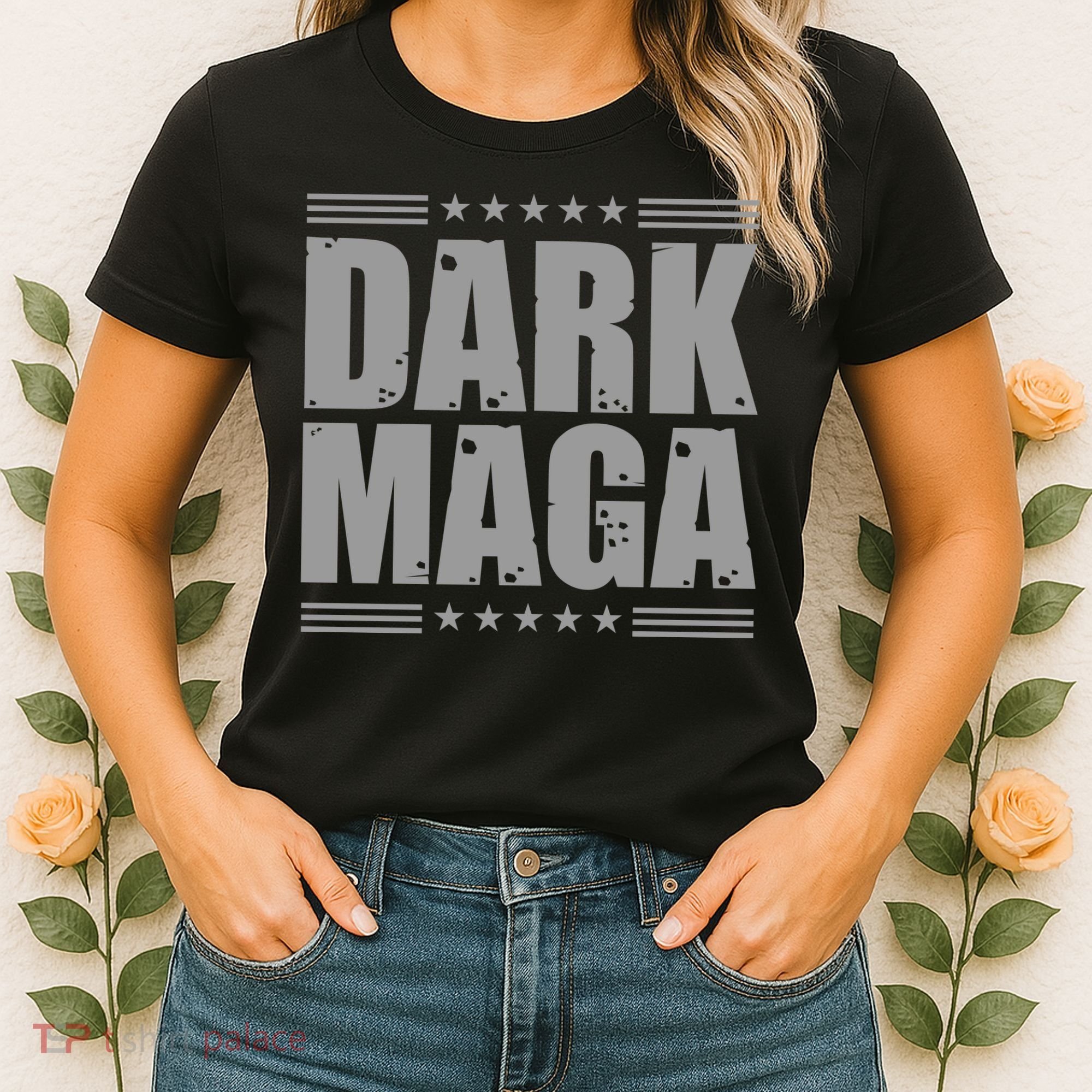 Dark Maga Trump 2024 Women's T-Shirt