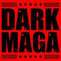 Dark Maga Trump 2024 Santa Hat thumb 1