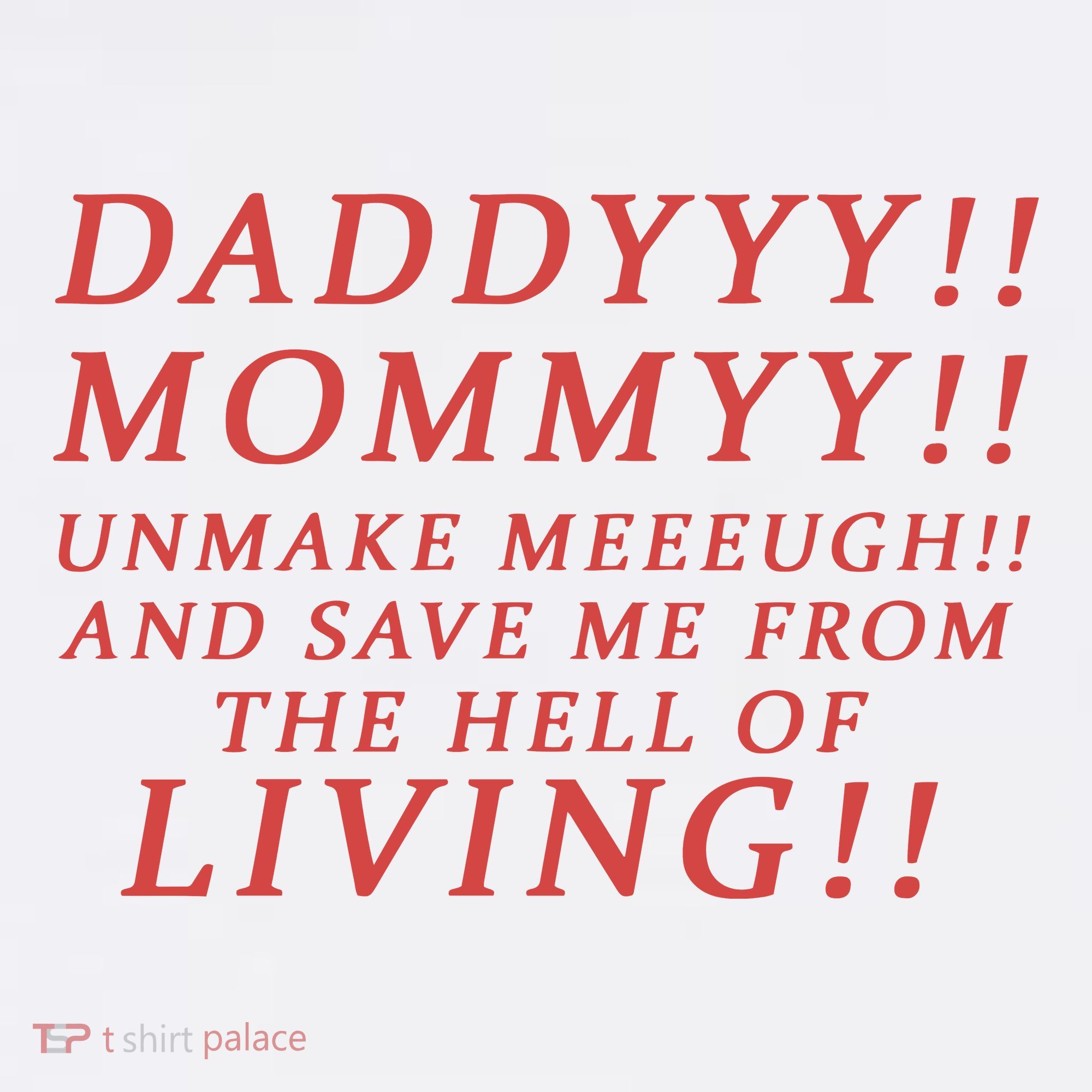 Daddy Mommy Unmake Me And Save Me From The Hell Of Living Golf Towel