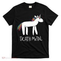 Death Metal Unicorn Rainbow T-Shirt thumb 0