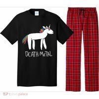 Death Metal Unicorn Rainbow Pajama Set thumb 0