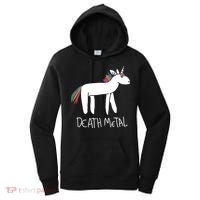Death Metal Unicorn Rainbow Women's Hoodie thumb 0