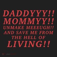 Daddyyy Mommyy Unmake Meeeugh And Save Me From The Hell Of Living Longlegs Women's Sweatshirt thumb 2