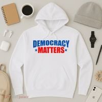 Democracy Matters Voting Hoodie thumb 3