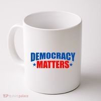 Democracy Matters Voting Coffee Mug thumb 0