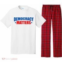 Democracy Matters Voting Pajama Set thumb 0