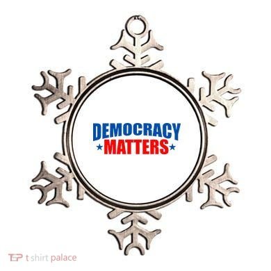Democracy Matters Voting Ornament