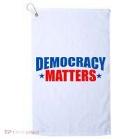 Democracy Matters Voting Golf Towel thumb 0