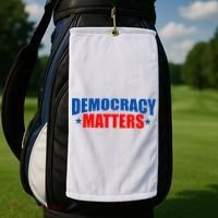 Democracy Matters Voting Golf Towel thumb 2